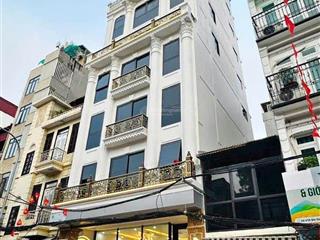 Bán tòa nhà mặt phố xã đàn, 90m2, 8 tầng nổi, 1 tầng hầm, mặt tiền 6,8m, siêu kd, vị trí nhất phố