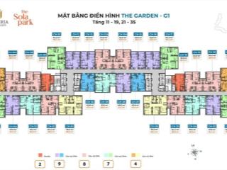 Chính chủ bán cc 2pn +1 g1 solar park smart city