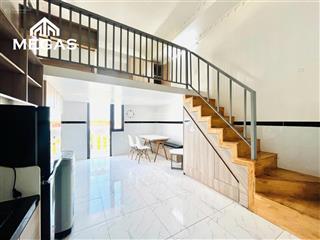 Căn hộ duplex ban công cao cấp 35m2 full nội thất ngay tô ký  công viên phần mềm quang trung