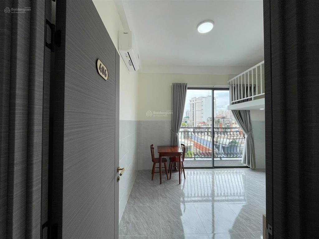 Phòng gác lớn mới xây ban công cửa sổ lớn full nội thất ngay tô ký  công viên phần mềm