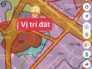 Bán lô đất đẹp 100m tại gò mè, tiến xuân, hoà lạc giá chỉ hơn 30tr/m2 gần metro số 5, đhqg