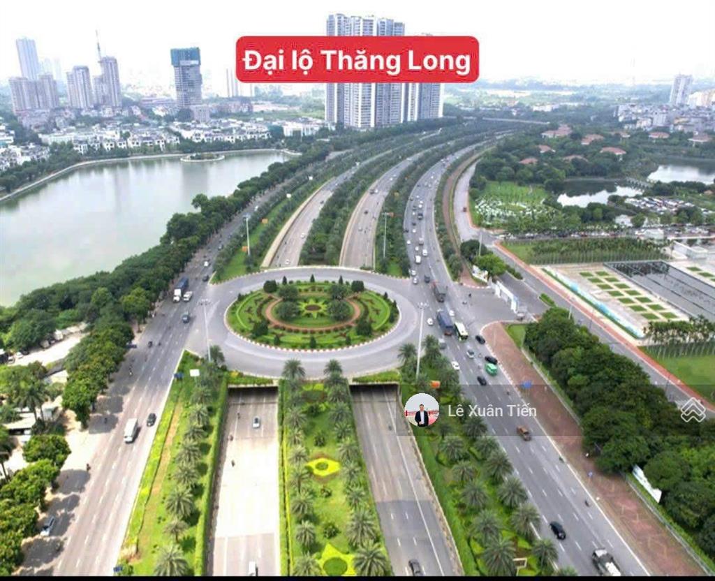 Lô đất 79.4m mặt tiền 6m, ô tô tránh, cách metro số 5  đại lộ thăng long đúng 100m, hơn 40tr/m