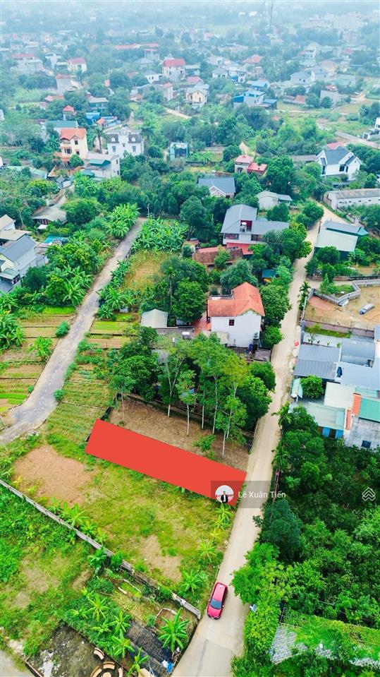 Bán lô đất 156m2 full thổ, xây trọ ngay, mặt tiền 6m, trục chính thôn tại hòa lạc. 33 triệu/m2