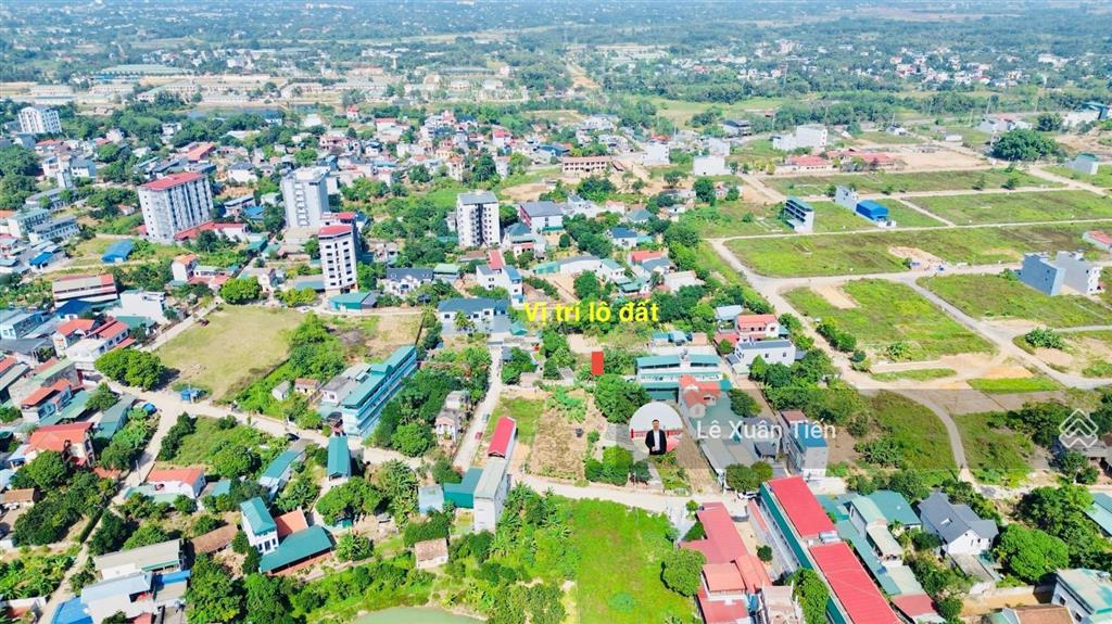 Bán lô đất 115m2 mt 5m tại vân lôi bình yên, sát cnc hoà lạc. giá rẻ nhất khu vực, chỉ 35 tr/m2