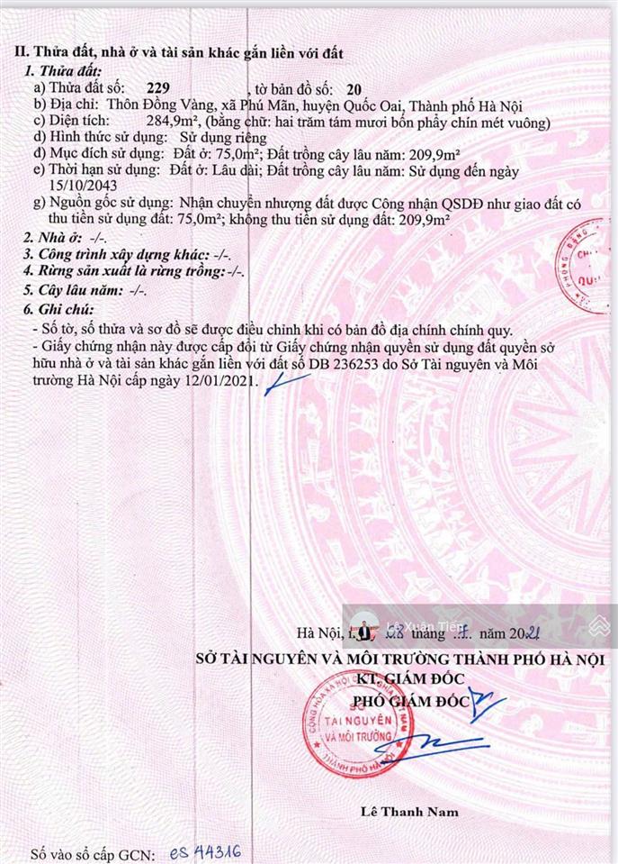 Siêu phẩm lô góc view suối 284.9m2 tại phú mãn, gần cnc, đhqg, đường 3 ôtô. rẻ nhất tt, 22 tr/m2