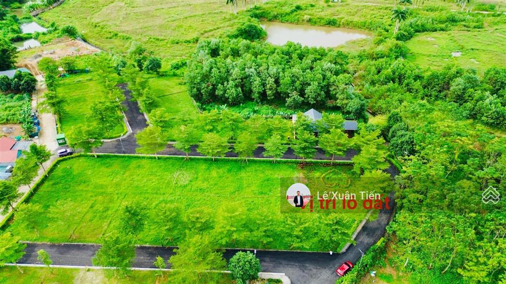 Siêu phẩm lô góc view suối 284.9m2 tại phú mãn, gần cnc, đhqg, đường 3 ôtô. rẻ nhất tt, 22 tr/m2