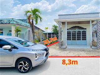 Nhà cấp 4, đường to bự liên ấp 5m, dt 238m2 rộng thoáng vào ở ngay, long cang, tây ninh, giá 1,7 tỷ