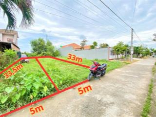 Nền thổ cư dt 165m² đường liên ấp 4m, ngay kdc hiện hữu, gần cụm cn, trường học, shr  chỉ 10tr /m²
