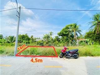 Nền thổ cư, dt 63m2 đường xe ô tô, tại kcn thuận đạo, khu đông dân cư ở, shr giá chỉ 880tr