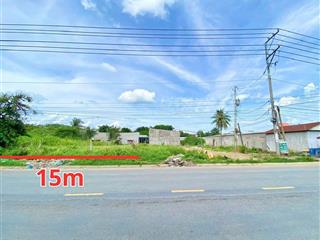 Mặt tiền 15m đường tỉnh 833b, ngay chợ long cang dt 578m² xã long cang, cần đước la, giá 10 tỷ 350