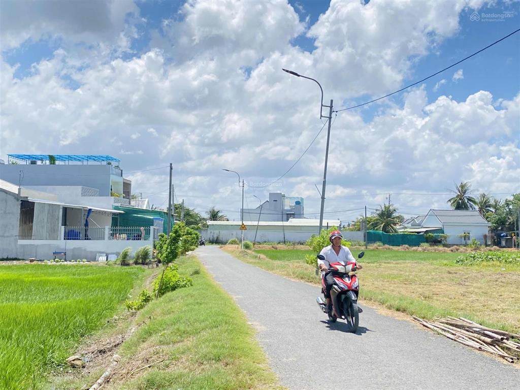 [ mặt tiền 9m ] đường nhựa liên ấp 5m, thổ cư dt 295m2, long sơn, cần đước la, giá 6,2 tr/m2