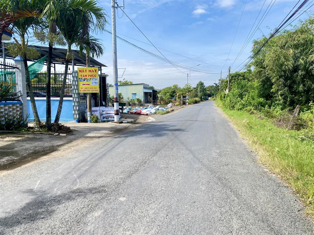 Đất vườn 468m2 mặt tiền liên xã (nhựa 9m), xã phước vân  cần đước, giá chỉ 2,3 tỷ