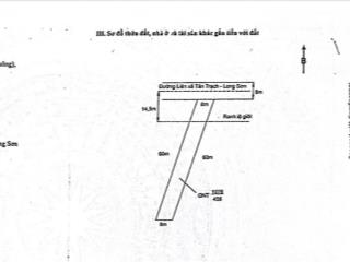 Cần bán 3 lô đất liền kề ở đường liên xã tân trạch long sơn
