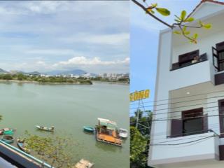 Bán nhanh căn nhà 3 tầng view trực diện sông, cạnh công viên cực đẹp dt 75m2, kdc đông đúc, 8 tỷ