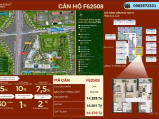 Độc quyền siêu phẩm hoa hậu 2pn toà f6 sun feliza suites cầu giấy dành cho đại gia xứng tầm