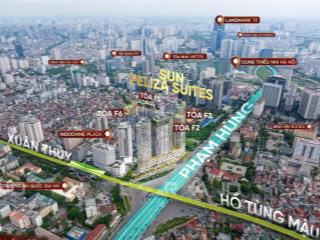 Bán căn hoa hậu 2pn sun feliza suites cầu giấy chiết khấu tới 23%  chỉ 11,5 tỷ