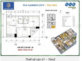 Bán căn góc thương mại toà hh4  flc đại mỗ. nhỉnh 5 tỷ. gần aeon malà đông gần lê quang đạo
