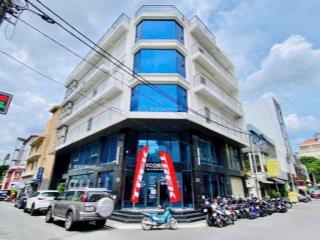 Bán toà building góc 2mt hoàng việt, p.4, tân bình, (14mx20m), hầm + 7 tầng, hđt 260tr, giá 80 tỷ
