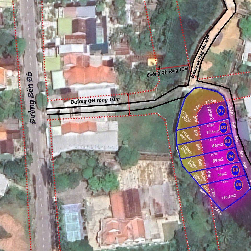 Bán đất Phươngg Hoà Thắng - Ninh Hoà sẳn lock số 6 lô Giá yêu thương cho tết 2026