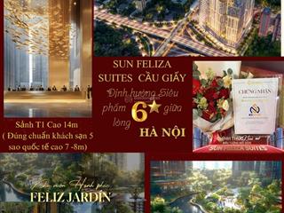 Bán căn hộ chung cư 3 ngủ siêu sang tại dự án sun xuân thủy cầu giấy hà nội