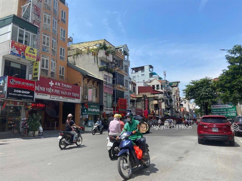 Bán siêu phẩm mặt phố bạch mai 7 tầng 115m2  72 tỷ  vỉa hè  gpxd  pccc đầy đủ