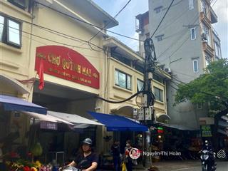 Bán nhà mặt chợ quỳnh mai kinh doanh 18m2  2,15 tỷ