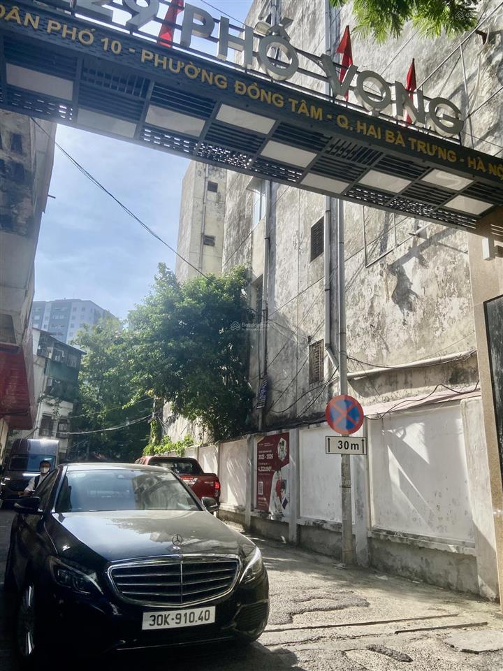 Nhà 3 tầng mặt ngõ thông phố vọng 30m26,7 tỷ 20m ra ô tô tránh