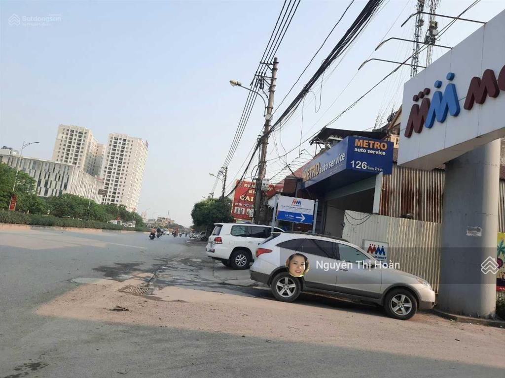 Nhà 5 tầng mặt phố tam trinh kinh doanh 45m2  16 tỷ, vỉa hè ô tô tránh, dừng đỗ ngày đêm