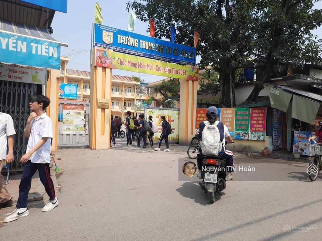 Nhà 5 tầng mặt phố tam trinh kinh doanh 45m2  16 tỷ, vỉa hè ô tô tránh, dừng đỗ ngày đêm