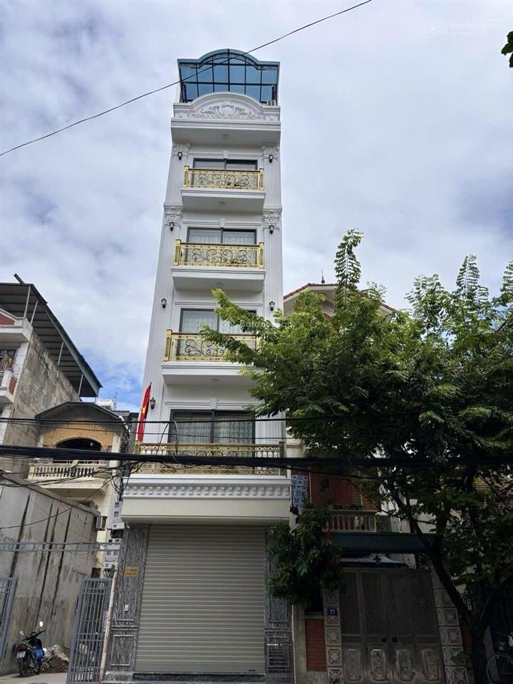 Nhà 7 tầng tam trinh 74m2  28,9 tỷ  ô tô vào nhà  ngõ thông