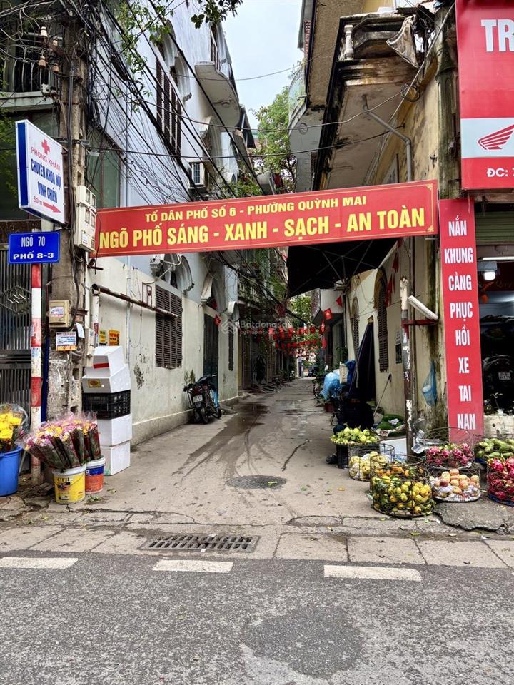 Nhà tập thể quỳnh mai 65m2  3,85 tỷ  đẹp ở luôn