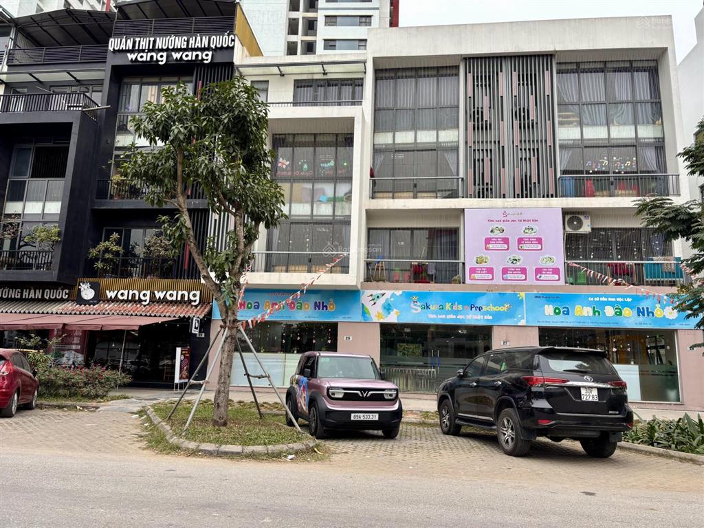 Siêu phẩm nhà shophouse gamuda garden 4 tầng 129,3m258,2 tỷ kinh doanh