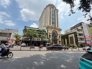 Bán tòa nhà góc 2 mt đường dương quảng hàm 8.1x20m, 1 hầm, 5 tầng, 27 phòng, giá 25 tỷ