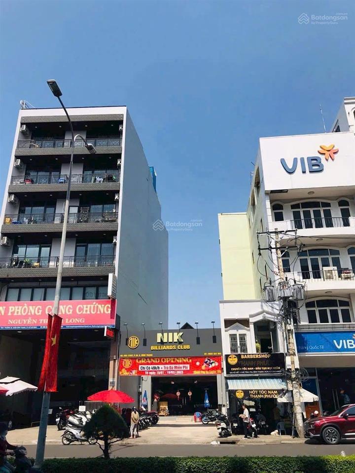 Siêu vị trí  tòa nhà góc 2mt nguyễn văn nghi đối diện chợ 7,5x23m, 4 lầu hdt 95tr/th giá 35 tỷ