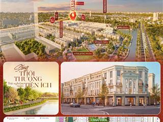 Bm0516 viên ngọc sáng giữa lòng vinhome wonder city, đg thông hồ công viên 13m,đối diện trường học