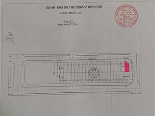 Chính chủ bán lô góc đất đẹp nhất dự án cienco5 mê linh gần dự án sungroup và mik group, giá tốt