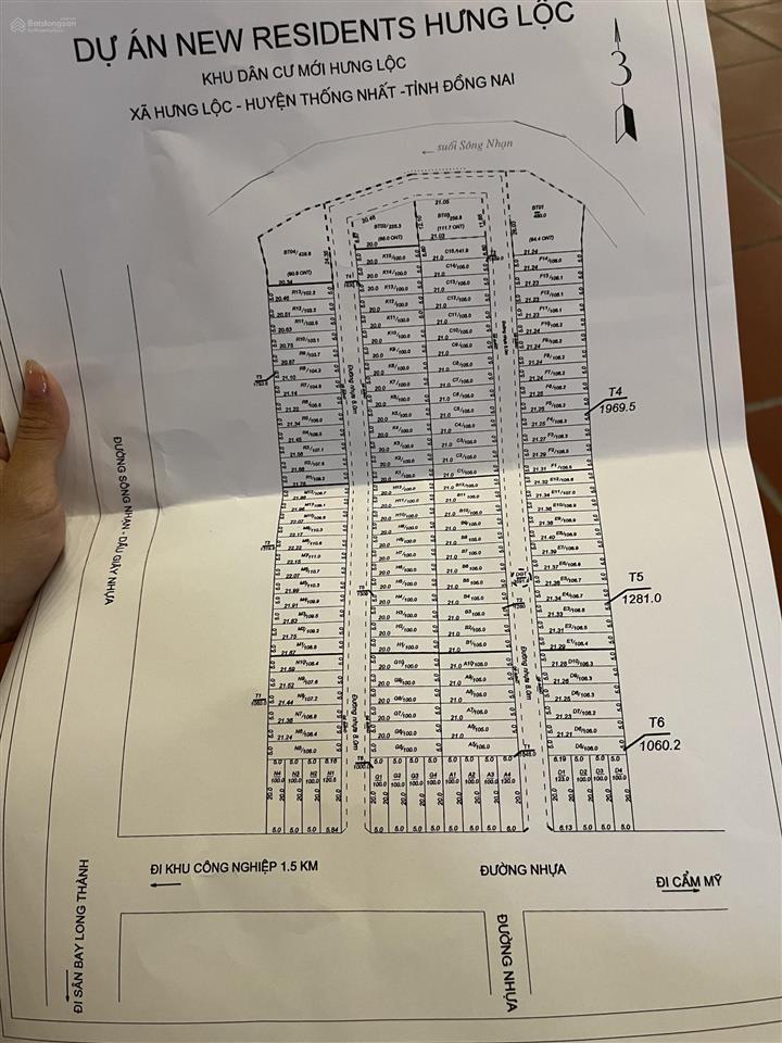 Đất nền thổ cư gần khu công nghiệp giá 850 triệu  thanh khoản cao