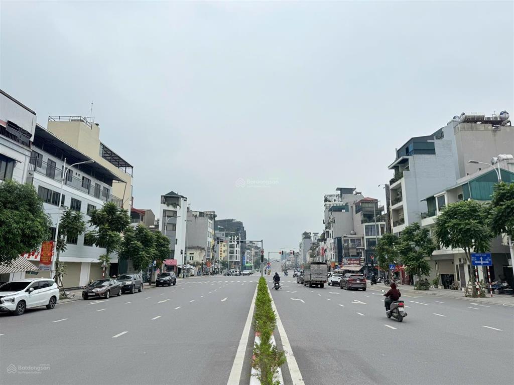 Bán 290m2 giá 130 tỷ mặt phố hồng tiến kéo dài view công viên đường rộng 30m + vỉa hè