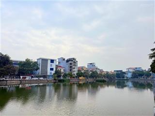 Cần bán nhà mặt hồ bồ đề 180m2 giá 43 tỷ gần trường wellspring, bệnh viện tâm anh, đường hồng tiến