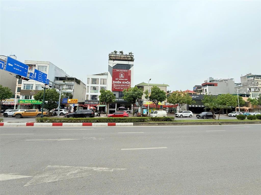 Mặt phố lâm hạ 260m2 mặt tiền 25m  lô góc 3 thoáng  view hồ hồng tiến đẳng cấp
