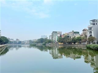 Bán lô đất 200m2, mặt hồ mt 11m giá 31.5 tỷ  view hồ điều hòa mặt tiền hơn 11m hiếm có.