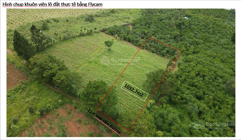 1032,7m2 đất vuông vức, view trực diện hồ thôn 3 lộc tân, bảo lâm
