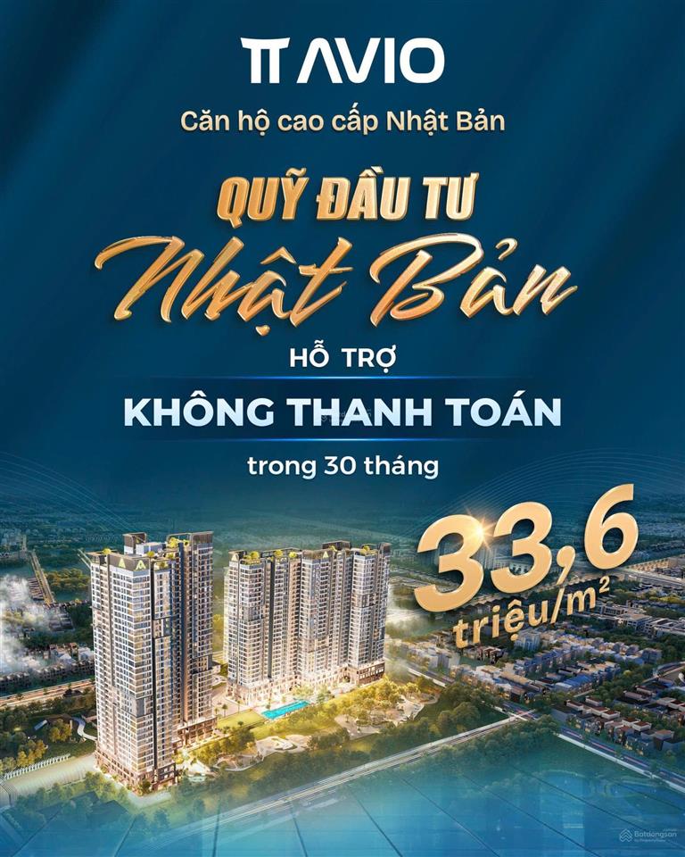 Căn hộ tt avio ai cũng có thể sở hữu, 30 tháng không cần thanh toán hoặc thanh toán chỉ 9 triệu!