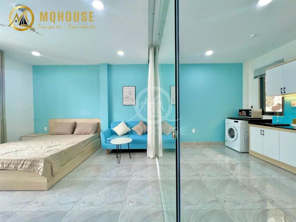 Căn hộ 1 phòng ngủ tách bếp ngay ngã tư phú nhuận có chỗ đậu ô tô