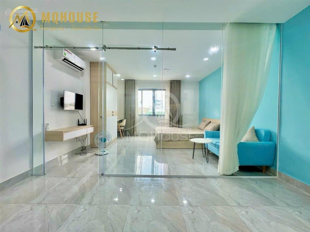 Căn hộ 1 phòng ngủ tách bếp ngay ngã tư phú nhuận có chỗ đậu ô tô