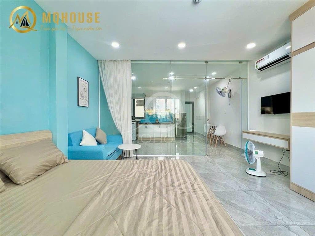 Căn hộ 1 phòng ngủ tách bếp ngay ngã tư phú nhuận có chỗ đậu ô tô