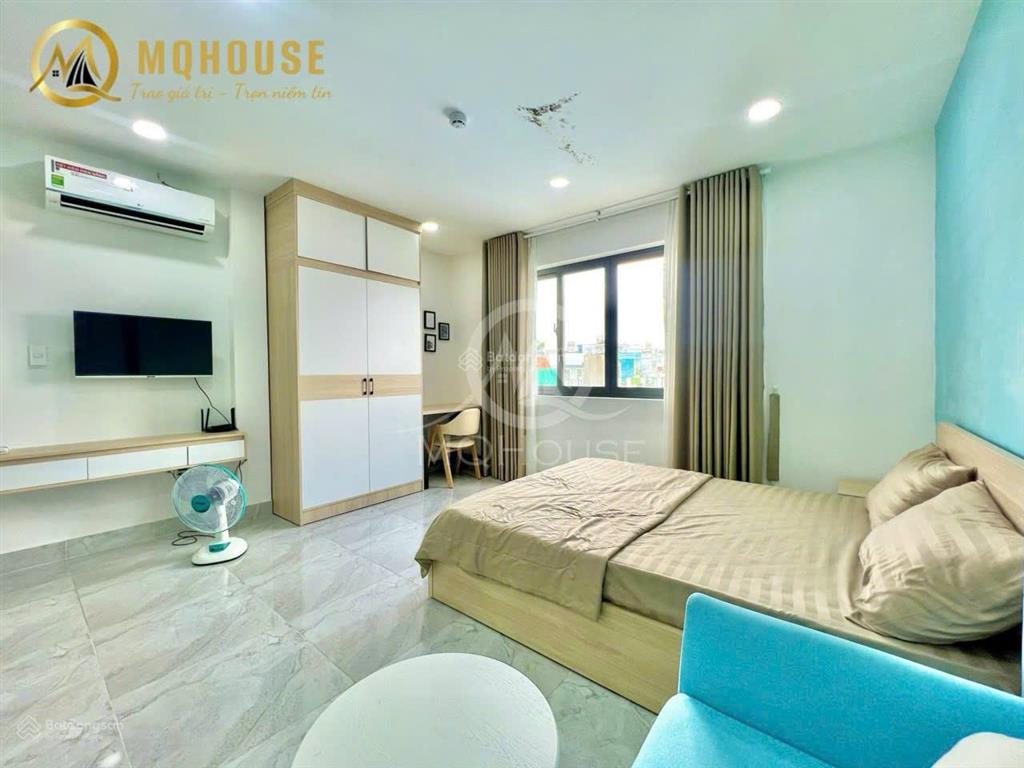 Căn hộ 1 phòng ngủ tách bếp ngay ngã tư phú nhuận có chỗ đậu ô tô