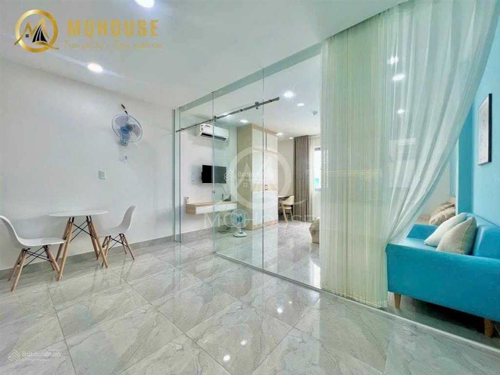 Căn hộ 1 phòng ngủ tách bếp ngay ngã tư phú nhuận có chỗ đậu ô tô