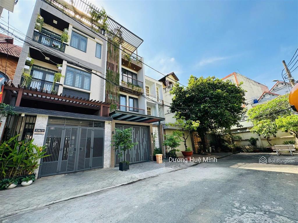 Bán nhà 4 tầng kdc đồng bộ đường hoàng diệu 2, ngang 5m, đường rộng 6m, đối diện công viên