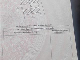 Bán 53m mt 4,25m đất liên mạc mặt ngõ thông ô tô 7 chỗ qua cửa sổ đỏ vuông đẹp giá đầu tư